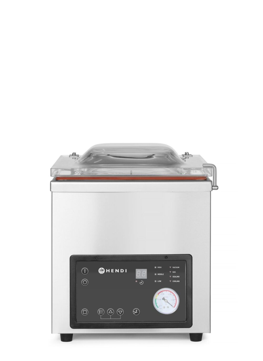 Kamerinė vakuuminė pakavimo mašina, HENDI, Profi Line, sandarinimo juosta 350 mm, 230V/750W, 450x555x(H)480mm