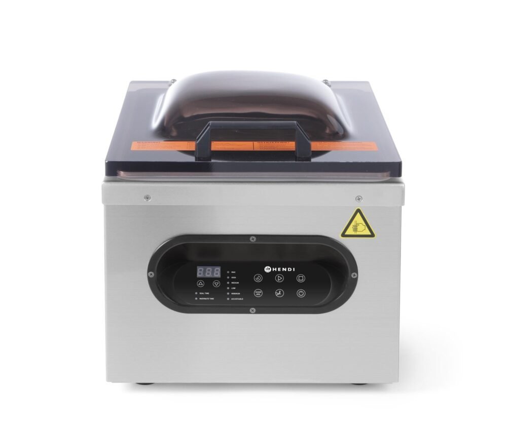 Kamerinė vakuuminė pakavimo mašina, HENDI, Kitchen Line, 230V/630W, 360x490x(H)365mm