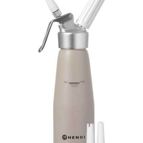 Grietinėlės plakiklis, HENDI, 0,5L, Taupe, ⌀80x(H)260mm
