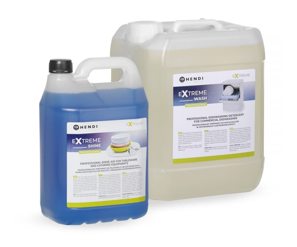 Ypatingas plovimas ir blizgesys profesionalus rinkinys, HENDI, 10 l + 5 l
