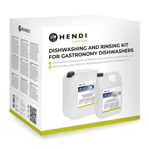 Ypatingas plovimas ir blizgesys profesionalus rinkinys, HENDI, 10 l + 5 l