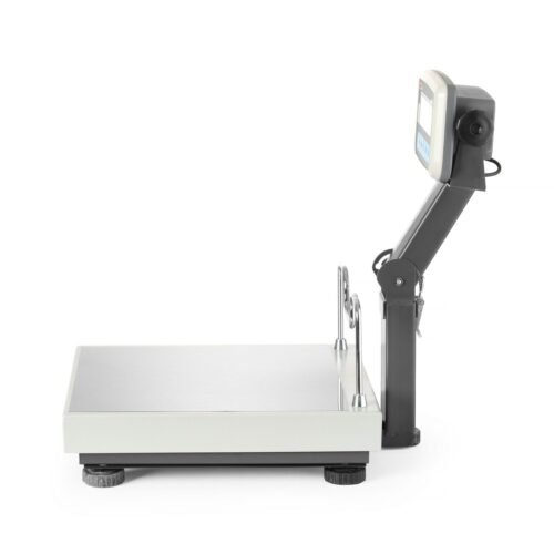 LCD platformos svarstyklės su sulankstomu stovu ir legalizacija, EKO+ linija, 60 kg, TEM, 350x400x(H)522mm