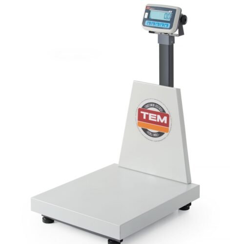 LCD platformos svarstyklės su stovu ir legalizacija, EKO+ linija, 300 kg, TEM, 500x700x(H)940mm