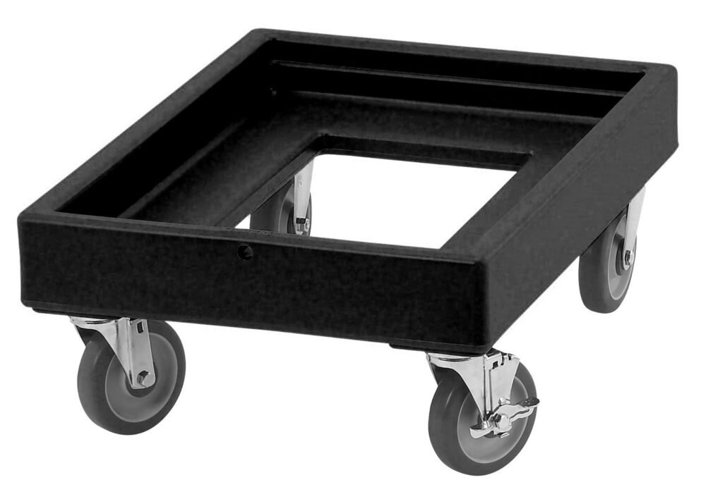 Camdolly vežimėlis, skirtas UPC400 termokonteineriui, Cambro, Juodas, 710x530x(H)230mm