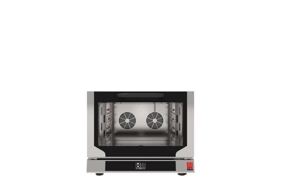 EKF411NTUD Garinė konvekcinė orkaitė Evolution Next 4x 530x325 mm GN 1/1, elektrinė, su valdymo skydeliu su jutikliniu ekranu, Tecnoeka, GN 1/1, 400V/6400W, 784x752x(H)634mm