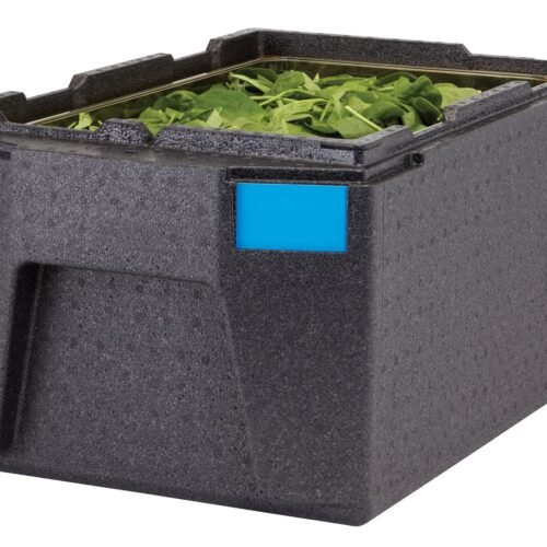 Termoizoliacinis konteineris Cam GoBox, įkraunamas iš viršaus, GN 1/1, 46 l, Cambro, Juodas, 680x400x(H)321mm
