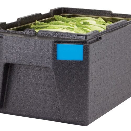 Termoizoliacinis konteineris Cam GoBox, įkraunamas iš viršaus, GN 1/1, 46 l, Cambro, Juodas, 680x400x(H)321mm