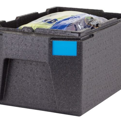 Termoizoliacinis konteineris Cam GoBox, įkraunamas iš viršaus, GN 1/1, 46 l, Cambro, Juodas, 680x400x(H)321mm