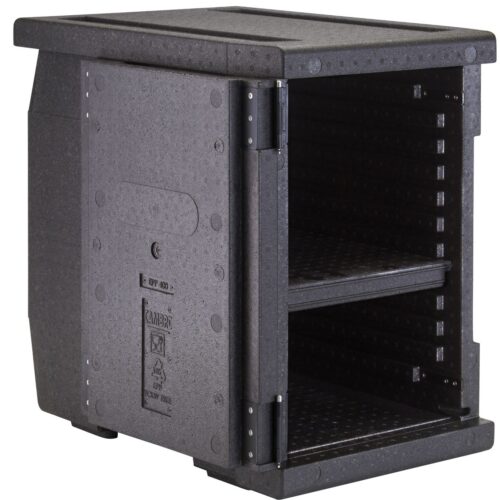 Termoizoliacinis konteineris Cam GoBox, įkrovimas iš priekio, GN 1/1, 86 l, Cambro, GN 1/1, 86L, Juodas, 640x440x(H)625mm