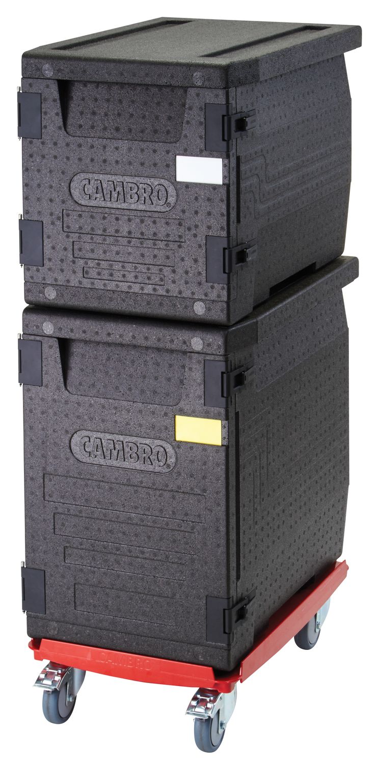 Termoizoliacinis konteineris Cam GoBox, įkrovimas iš priekio, GN 1/1, 86 l, Cambro, GN 1/1, 86L, Juodas, 640x440x(H)625mm