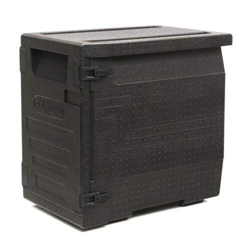 Termoizoliacinis konteineris Cam GoBox, įkrovimas iš priekio, GN 1/1, 86 l, Cambro, GN 1/1, 86L, Juodas, 640x440x(H)625mm