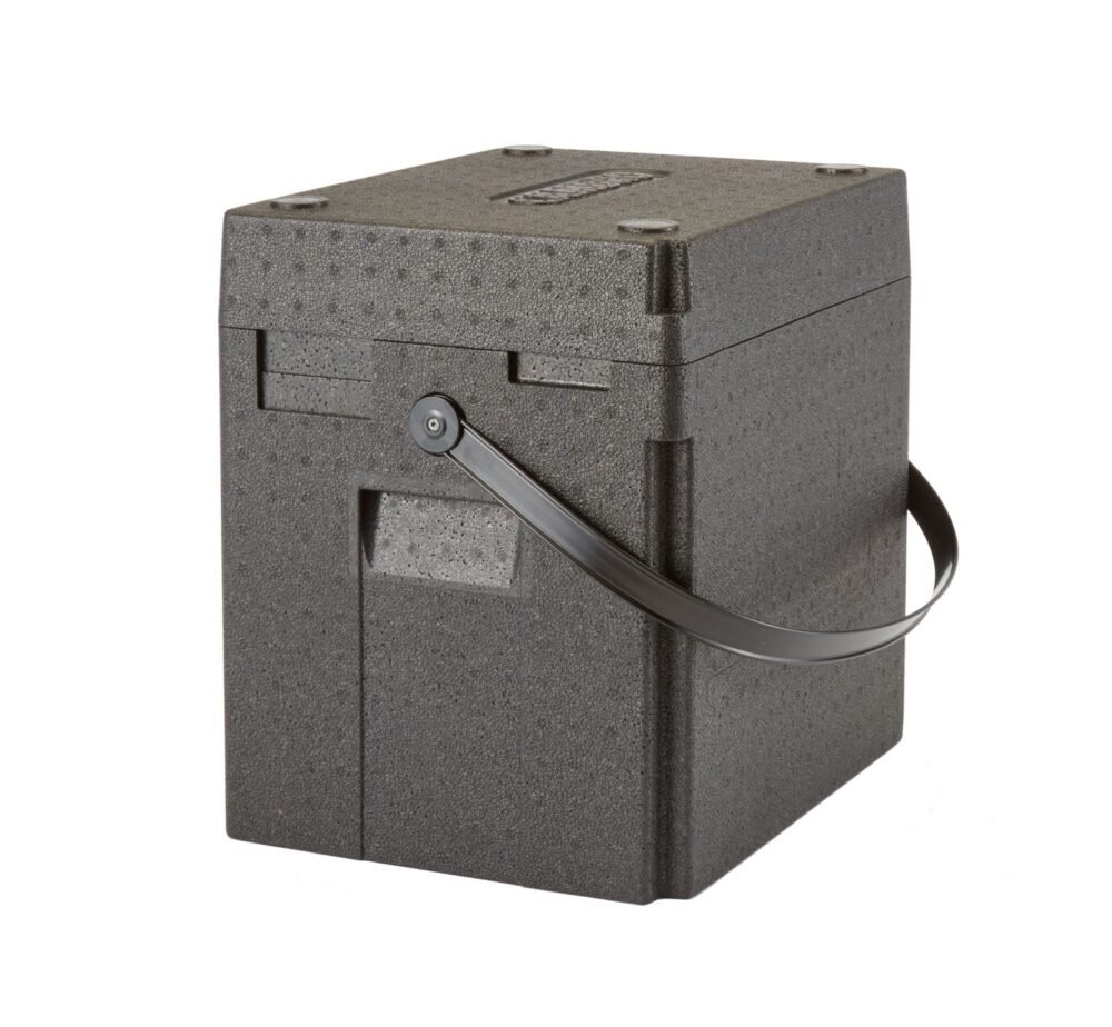EPPBEVBKST110_A1L0_0220_s04 Termoizoliacinis konteineris Cam GoBox gėrimams, įkrovimas iš viršaus, su ilga rankena per petį, 35 l, Cambro, 35L, Juodas, 420x335x(H)420mm