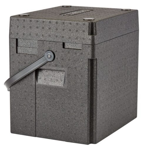 EPPBEVBKST110_A1R0_0818_S01 Termoizoliacinis konteineris Cam GoBox gėrimams, įkrovimas iš viršaus, su ilga rankena per petį, 35 l, Cambro, 35L, Juodas, 420x335x(H)420mm