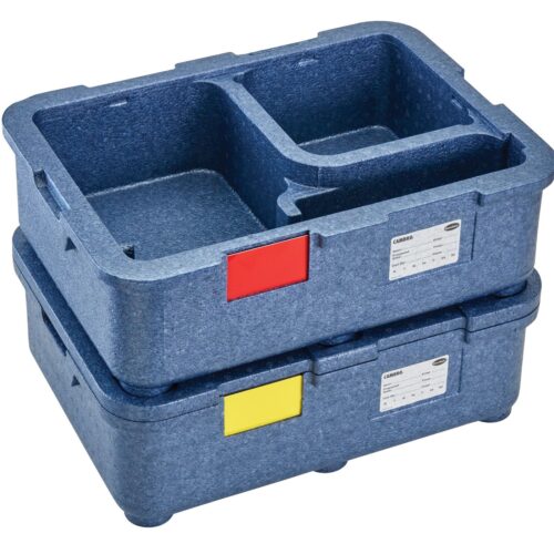 4 kamerų termoizoliacinis konteineris Cam GoBox, Cambro, Mėlynas, 480x350x(H)167mm