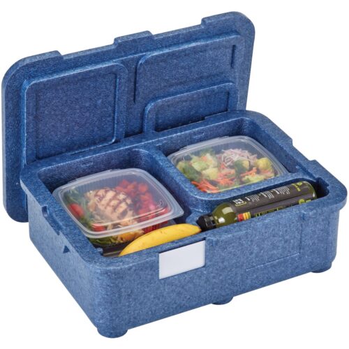 4 kamerų termoizoliacinis konteineris Cam GoBox, Cambro, Mėlynas, 480x350x(H)167mm
