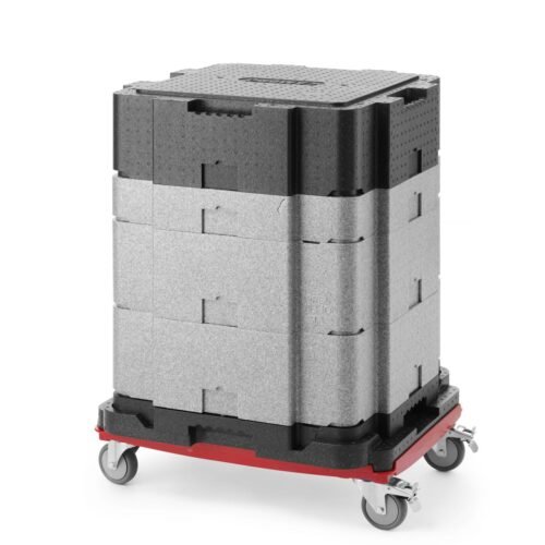 Daugiafunkcinė šilumą izoliuojanti talpykla Cam GoBox, Cambro, Šviesiai pilkas, 641x641x(H)754mm
