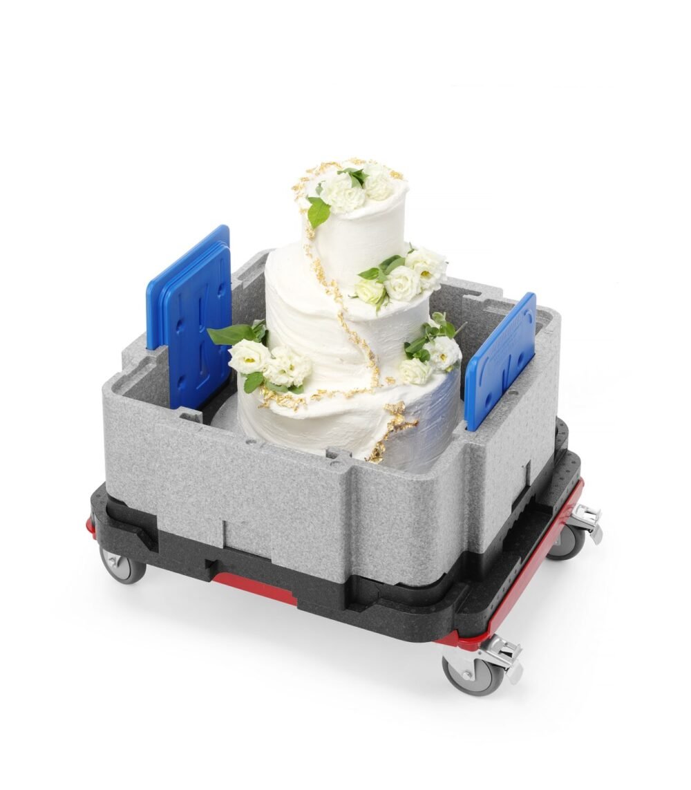 Daugiafunkcinė šilumą izoliuojanti talpykla Cam GoBox, Cambro, Šviesiai pilkas, 641x641x(H)754mm