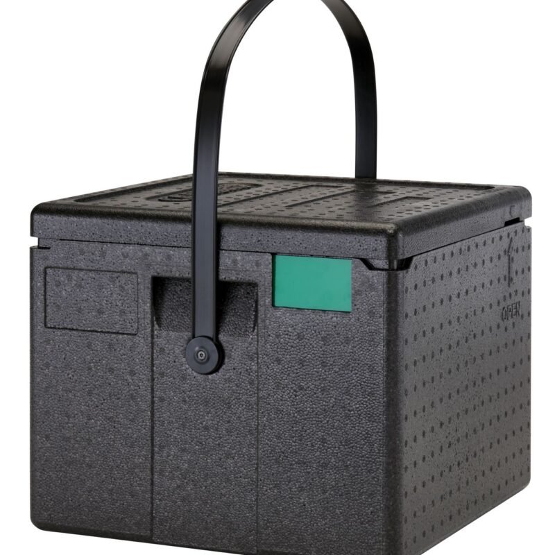 Termoizoliacinis konteineris Cam GoBox picai, įkraunamas iš viršaus, Cambro, Juodas, 410x410x(H)339mm