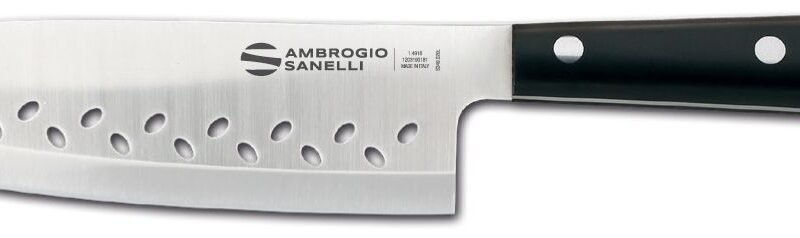 Hasaki Santoku peilis, Ambrogio Sanelli, (L)290mm