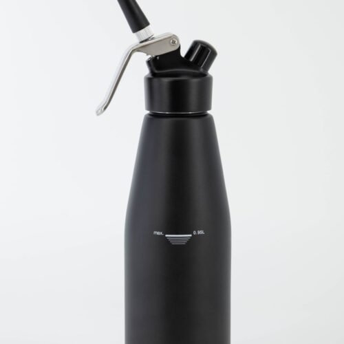 Grietinėlės plakiklis, HENDI, Kitchen Line, 0,95L, Juodas, ⌀95x(H)320mm