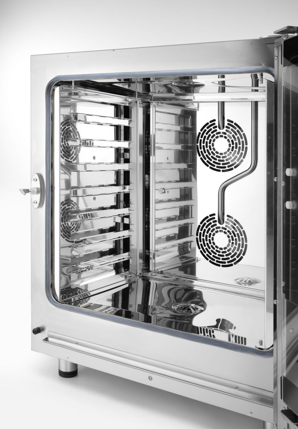 Garinė-konvekcinė krosnelė Millennial Smart Gastro, 7 × GN 1/1 – valdoma elektromechaniškai, elektrinė, Tecnoeka, Millennial Smart, 400V/10400W, 730x855x(H)850mm