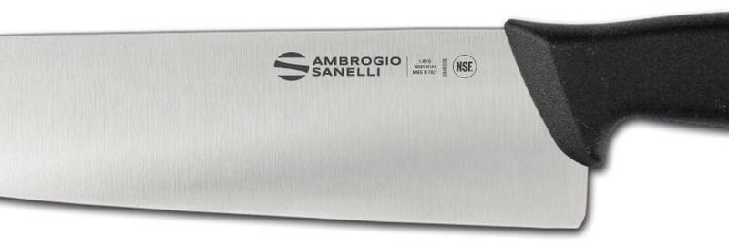 Supra virtuvės šefo peilis, Ambrogio Sanelli, (L)390mm