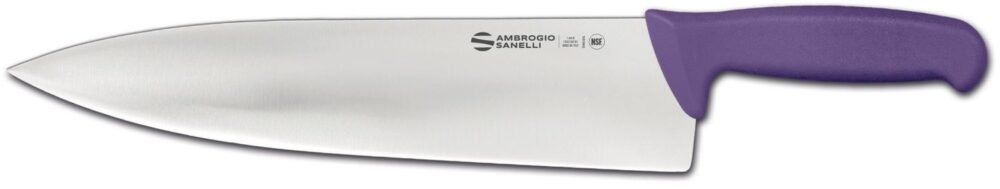 Supra Colore mėsininkų peilis, Ambrogio Sanelli, Violetinė, (L)450mm