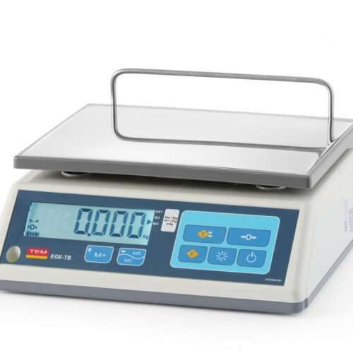 LCD parduotuvių svarstyklės su legalizacija, EGE linija, 15 kg, TEM, 325x320x(H)160mm