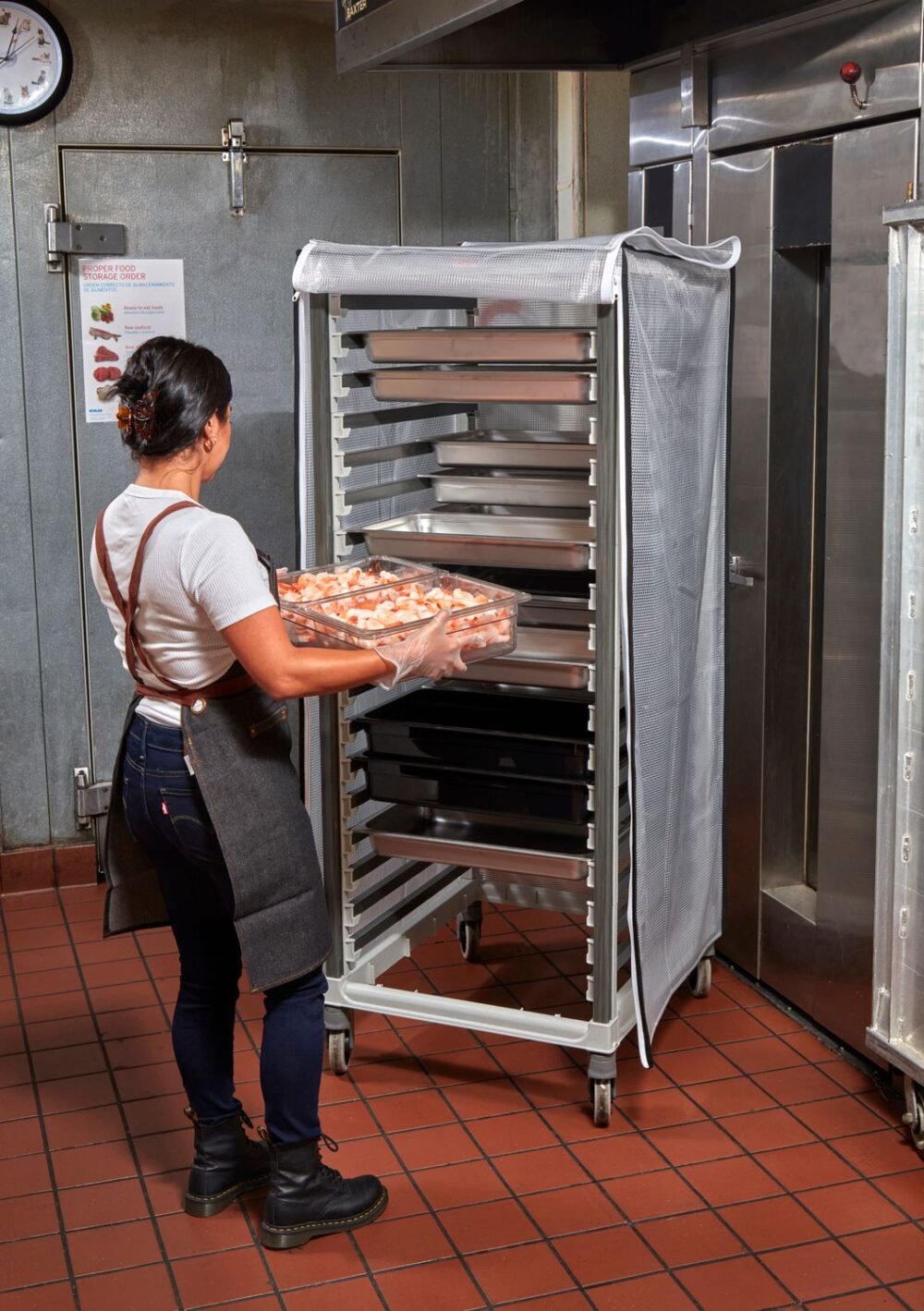 Camshelving vežimėlis talpykloms, 18x GN2/1, Cambro, 835x645x(H)171mm