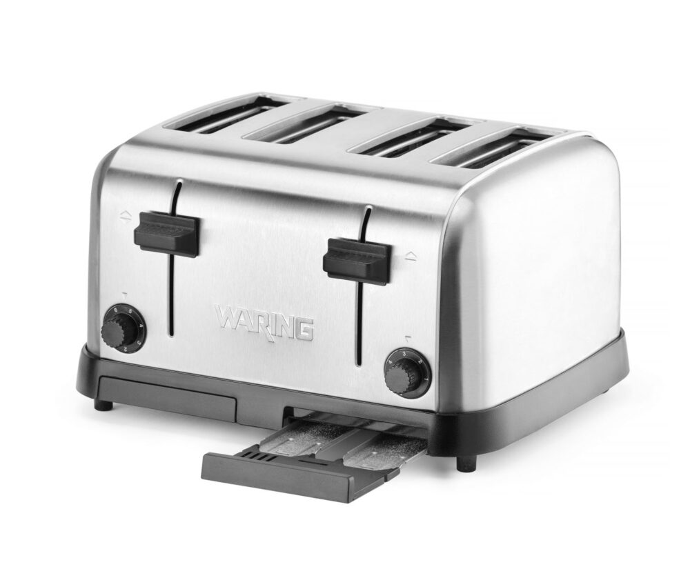 4 skrebučių skrudintuvas, „medium-duty“, Waring, 220-240V/1800W, 318x274x(H)188mm