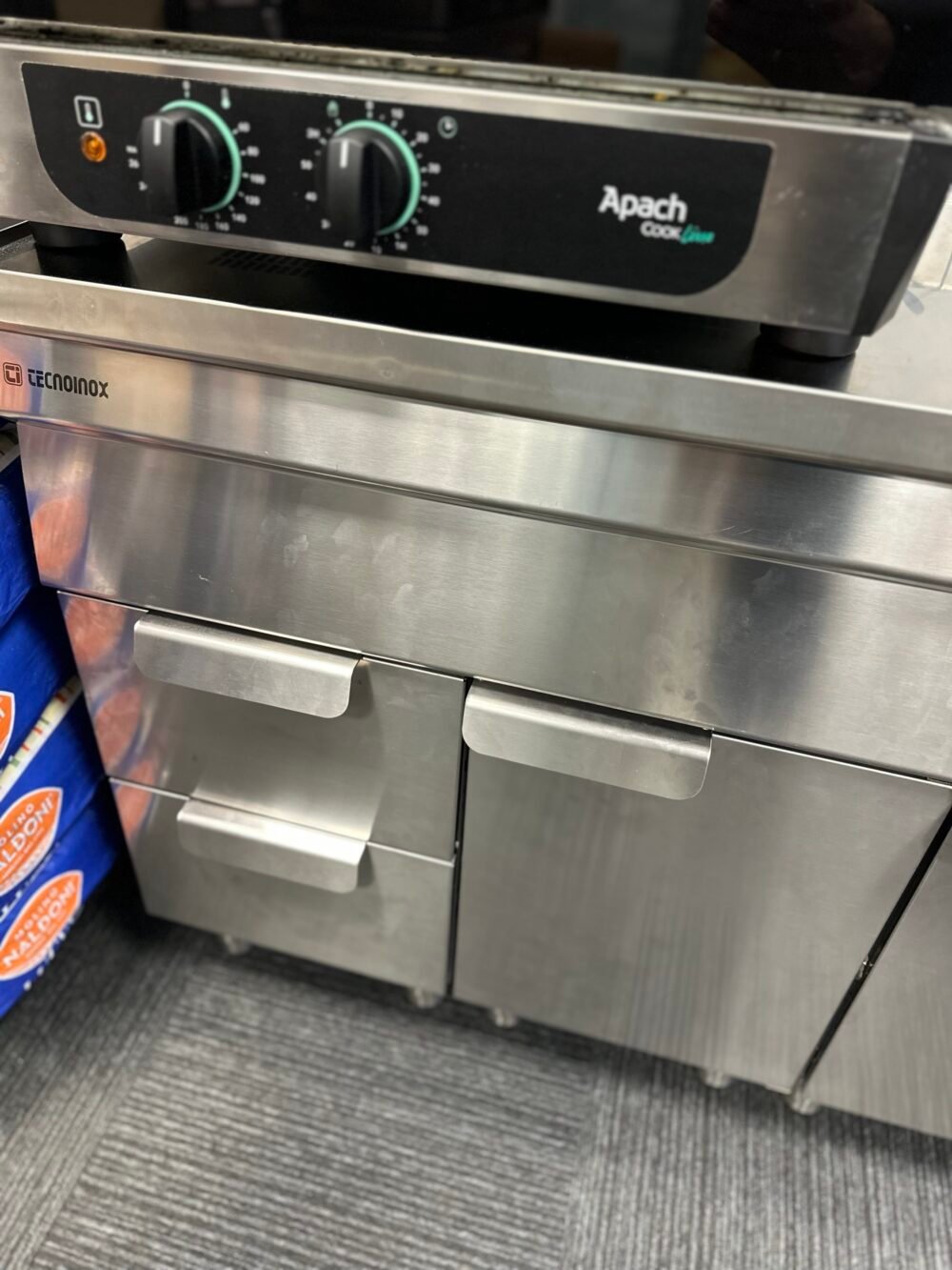 Dujinė gruzdintuvė Tecnoinox Snack Line T65, 8+8 L (naudota)