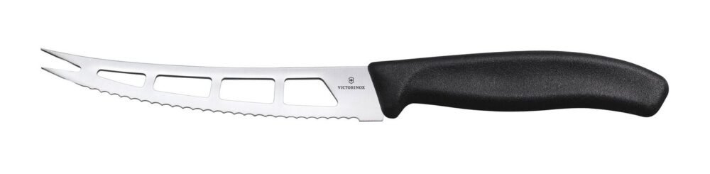 Sviesto ir sūrio peilis, Victorinox, Juodas, (L)251mm