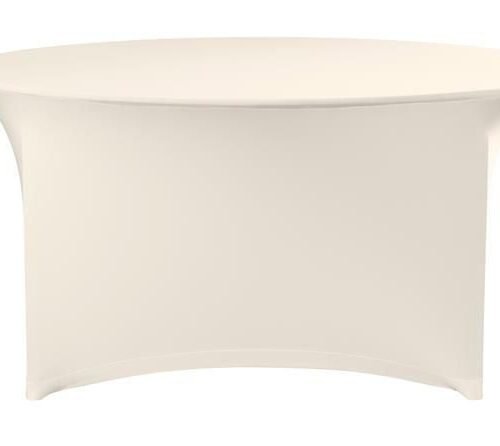 Apvalus stalo uždangalas, HENDI, Symposium, Kreminis, ⌀1800x(H)760mm