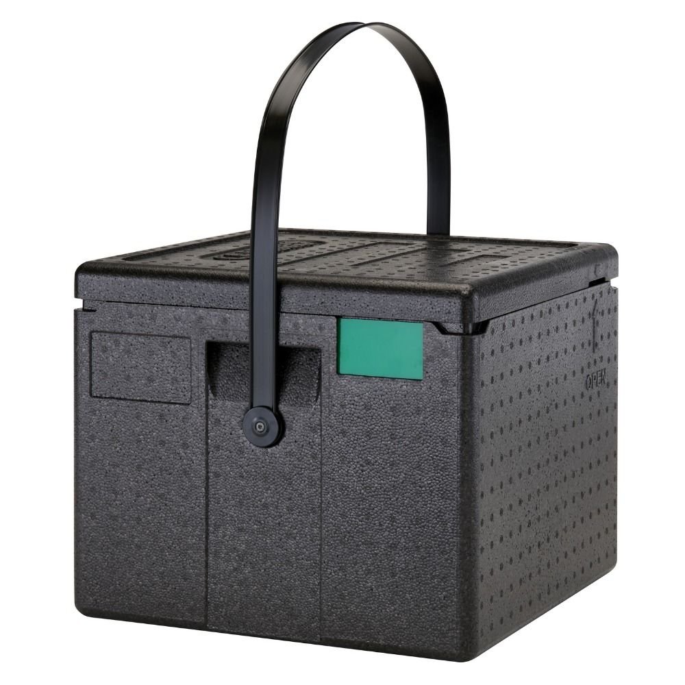 product-3411 Termoizoliacinis konteineris Cam GoBox picai, įkraunamas iš viršaus, Cambro, Juodas, 410x410x(H)339mm