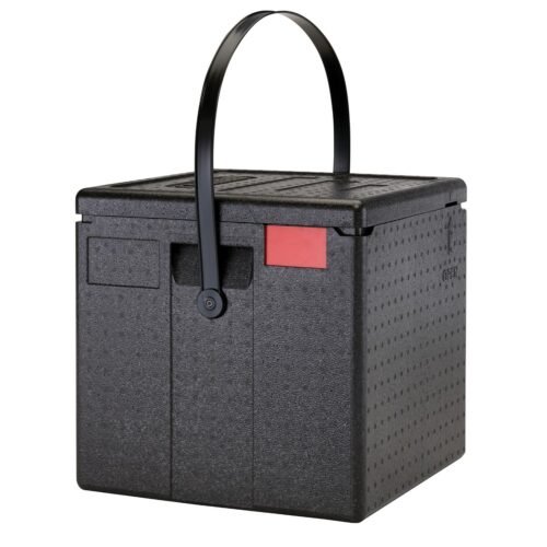 Termoizoliacinis konteineris Cam GoBox picai, įkraunamas iš viršaus, Cambro, Juodas, 410x410x(H)404mm