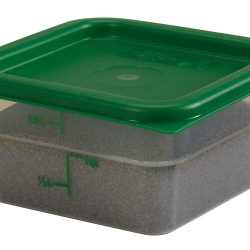 product-3440 CAMBRO prekės ženklo dangtelis konteineriui CamSquare, Cambro, Žalia, 190x190x(H)16mm