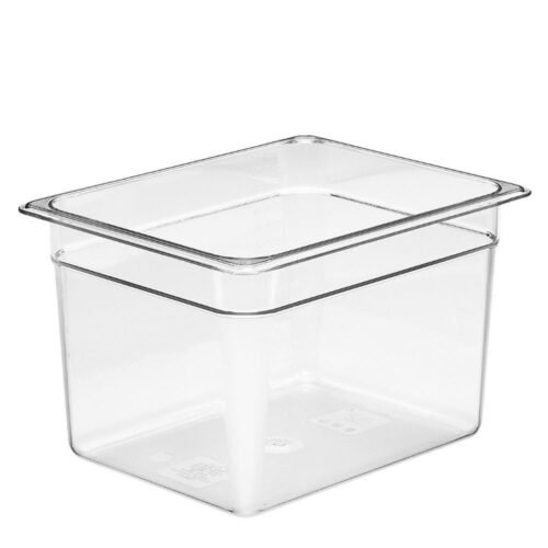 Konteineris Camwear GN 1/4 iš polikarbonato, Cambro, GN 1/4, 3,7L, Permatomas, 162x265x(H)150mm