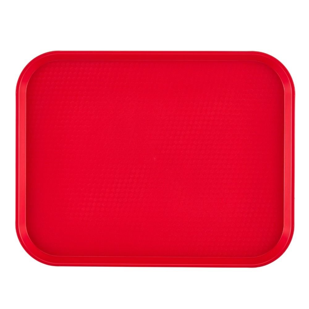 product-3498 Padėklas iš polipropileno fast food, vidutinis, Cambro, Raudona, 300x410x(H)19mm