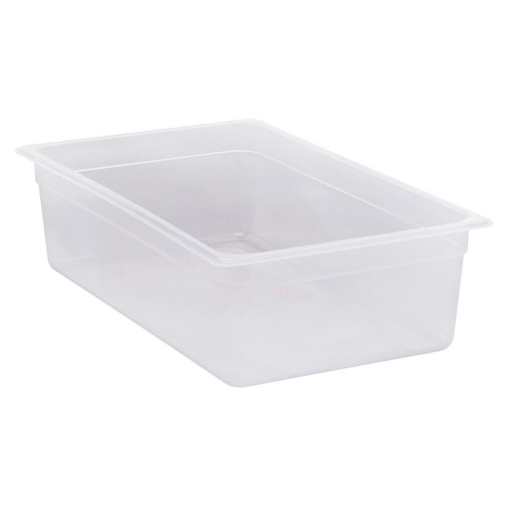 Konteineris GN 1/2 iš skaidraus polipropileno, Cambro, GN 1/2, 3L, Permatomas, 325x260x(H)65mm