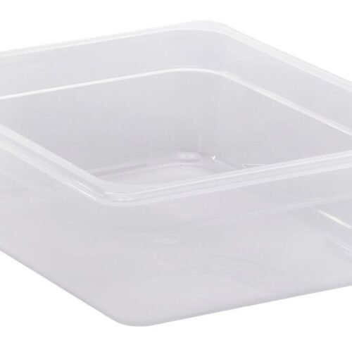 Konteineris GN 1/2 iš skaidraus polipropileno, Cambro, GN 1/2, 5,9L, Permatomas, 325x260x(H)100mm