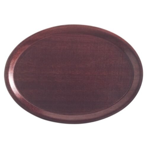 product-3570 Serviravimo padėklas Mykonos, ovalus, neslidus, raudonmedžio spalvos, Cambro, ovalas, Raudonmedis, 210x290mm