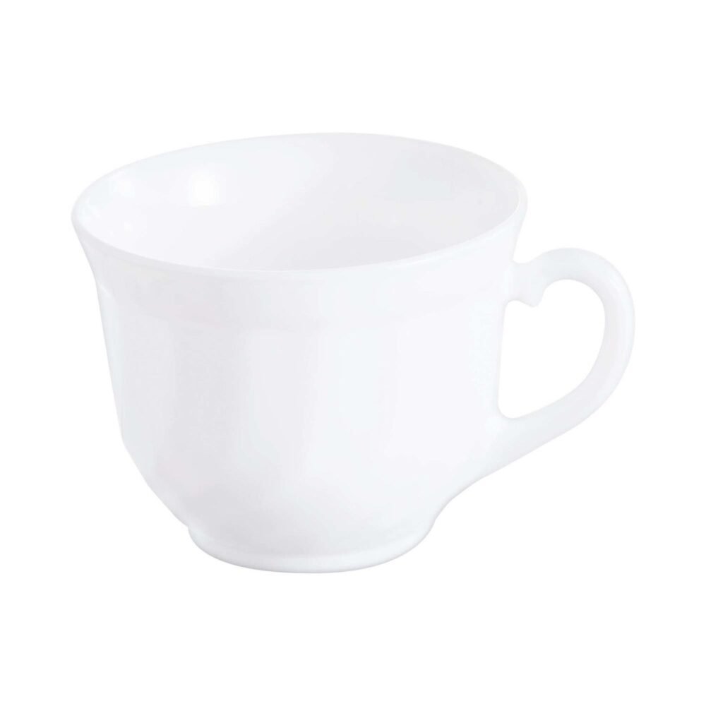 Puodelis Trianon, Arcoroc, 220 ml, 0,22L, Balta, ⌀87x(H)67mm