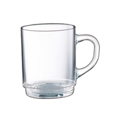 Puodelis Bock, Arcoroc, 250 ml, 0,25L, Permatomas, 6 vnt., ⌀68x(H)89mm