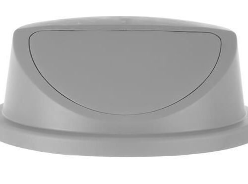 Dangtis su skylėmis konteineriui 120l, AmerBox, Šviesiai pilkas, ⌀580x(H)190mm