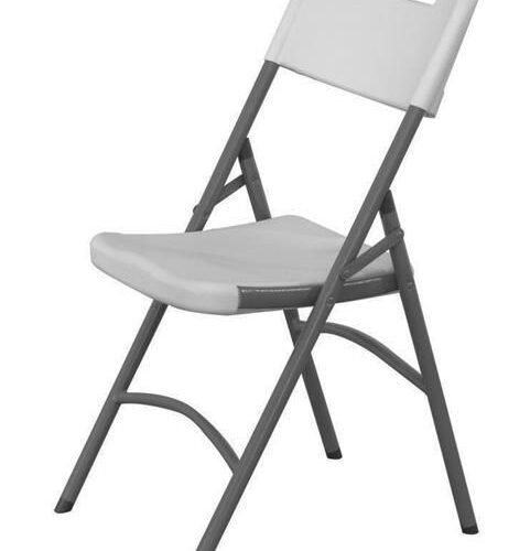 Kėdė išvažiuojamiesiems pokyliams, AmerBox, maks. apkrova 175 kg., Balta, 540x440x(H)840mm