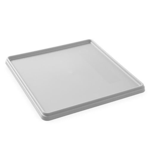 Dangtis 500×500 mm krepšiams, AmerBox, Šviesiai pilkas, 500x500x(H)35mm