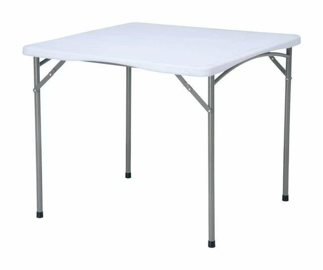 Stalas išvažiuojamiesiems pokyliams, AmerBox, 870x870x(H)740mm