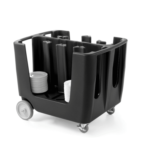 Vežimėlis lėkštėms pervežti, AmerBox, 930x720x(H)785mm