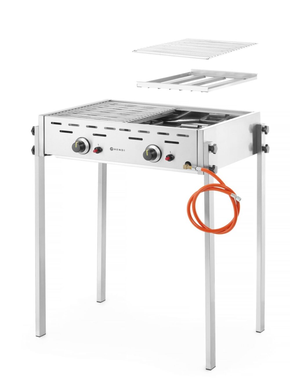 Dujinis grilis Roast-Master Pro, HENDI, 11,6kW, 790x560x(H)900mm
