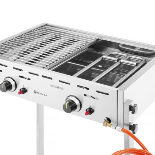 Dujinis grilis Roast-Master Pro, HENDI, 11,6kW, 790x560x(H)900mm